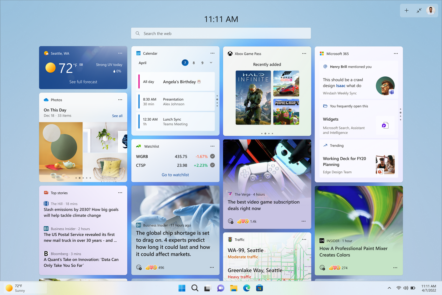 Windows 11 新预览版将 Windows Studio 效果添加到快速设置中
