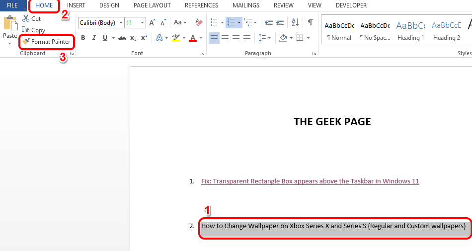 在 MS Word 中如何添加屏幕提示?