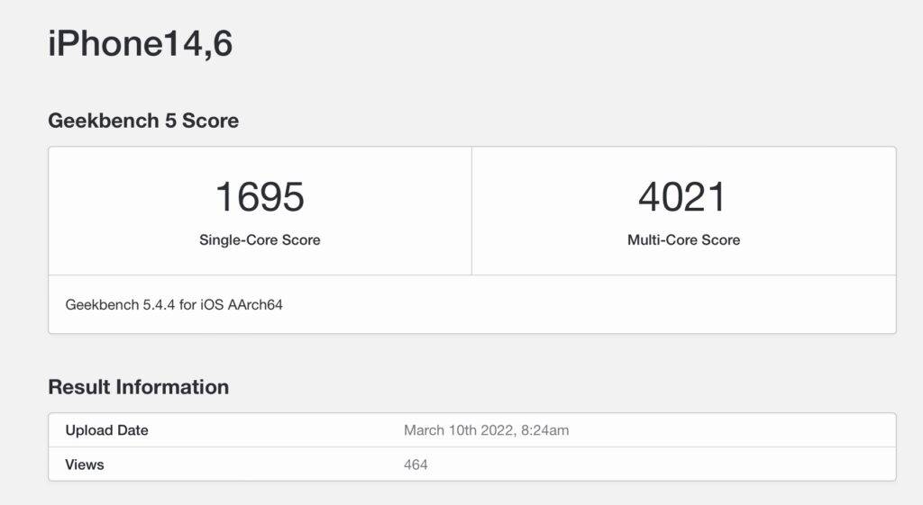 iPhone SE在Geekbench测试中是否能与iPhone 13媲美?
