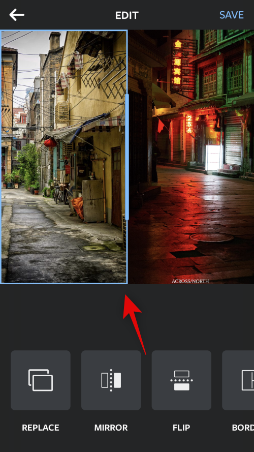 如何在 iPhone 上同时显示两张图片？