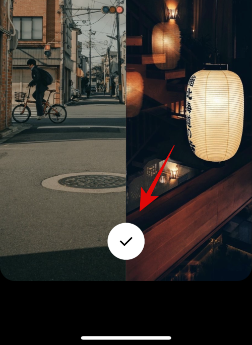 如何在 iPhone 上同时显示两张图片？
