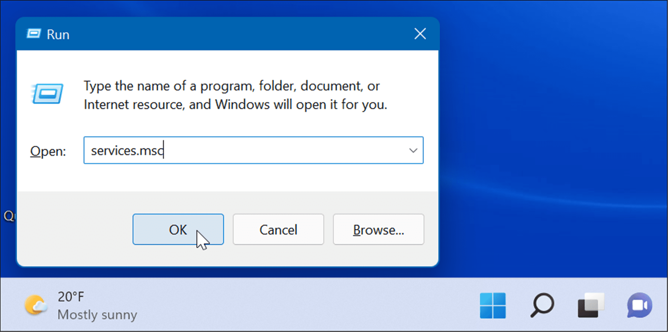 在 Windows 11 上禁用 Superfetch的步骤