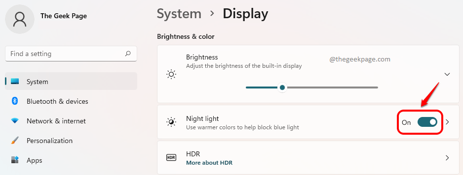 如何设置 Windows 11 的夜灯计划?