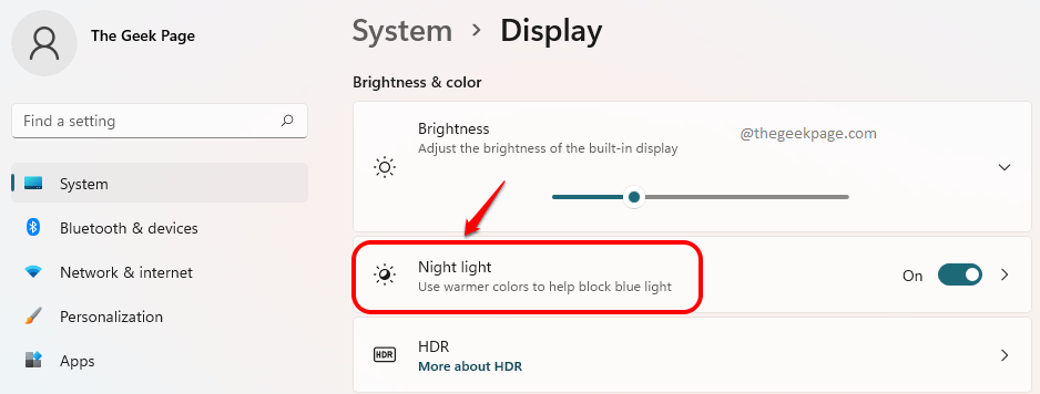 如何设置 Windows 11 的夜灯计划?