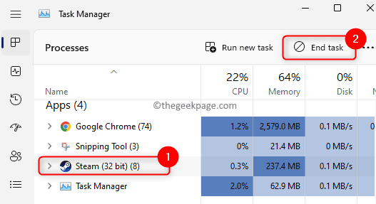 在Windows PC上如何修复Steam错误代码130?