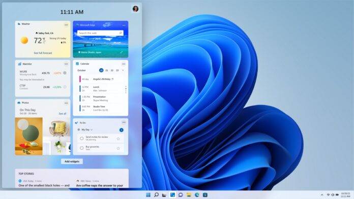 Windows 11 22H2：泄漏确认大型桌面小部件升级