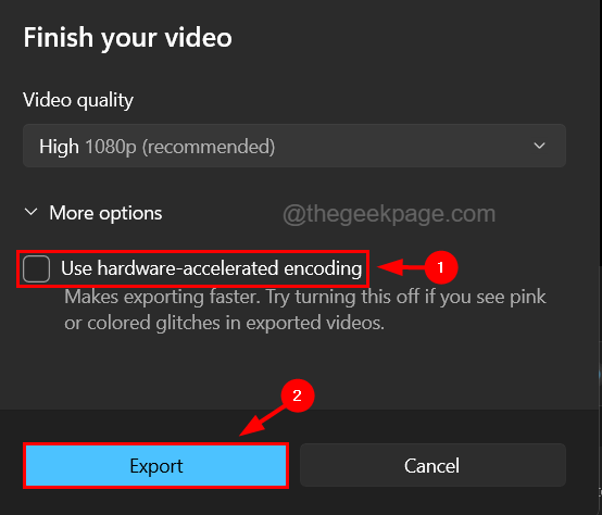 如何解决 Microsoft 视频编辑器导出失败问题?