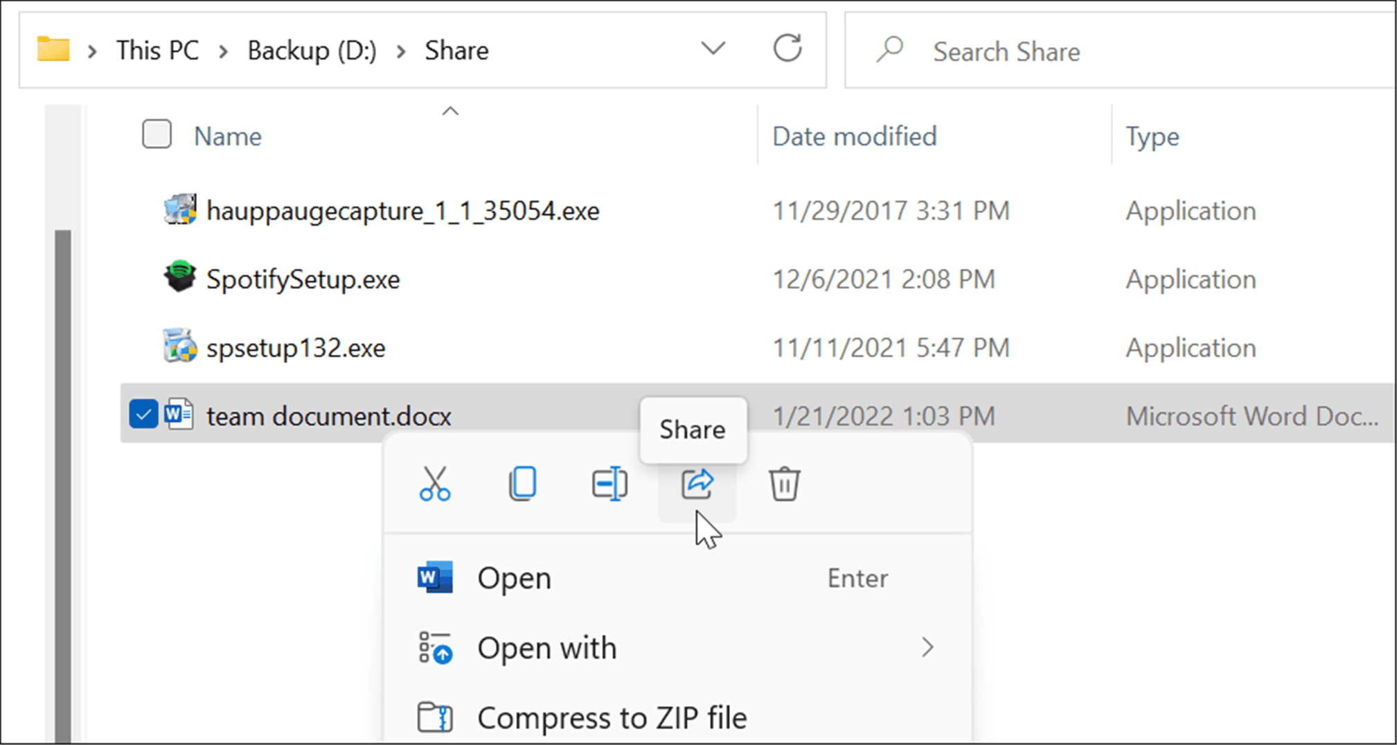 如何在 Windows 11 上使用附近共享