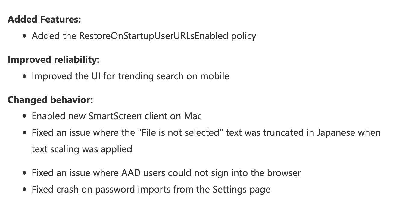Microsoft Edge 开发频道已更新至 107.0.1387.2,具有新功能