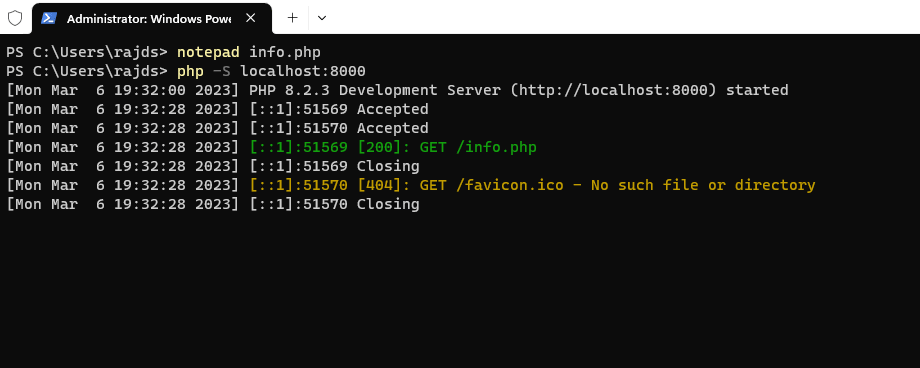 如何知道 Windows 上是否安装了 PHP?