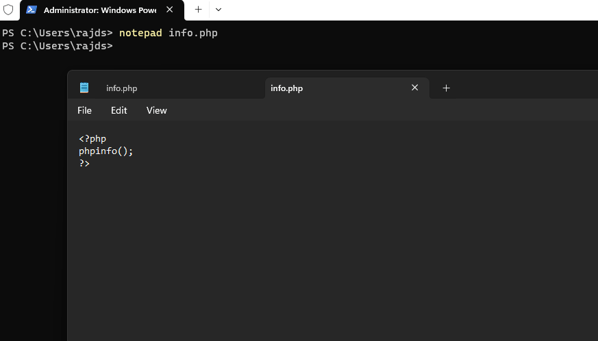 如何知道 Windows 上是否安装了 PHP?