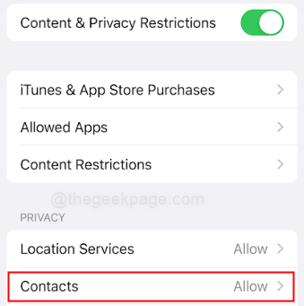 如何在iPhone上为联系人授权应用程序访问权限?
