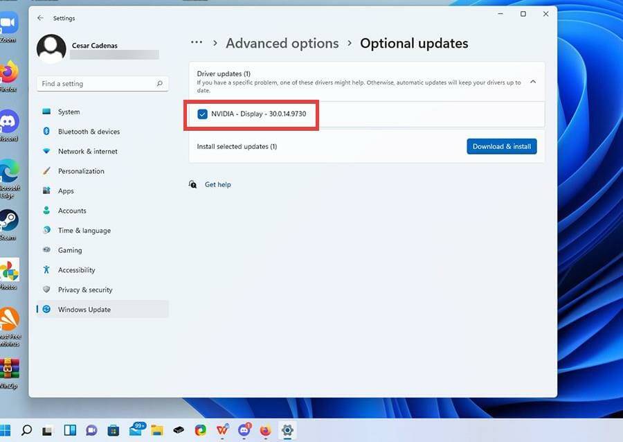 如何更新 Windows 11 计算机上的图形驱动程序