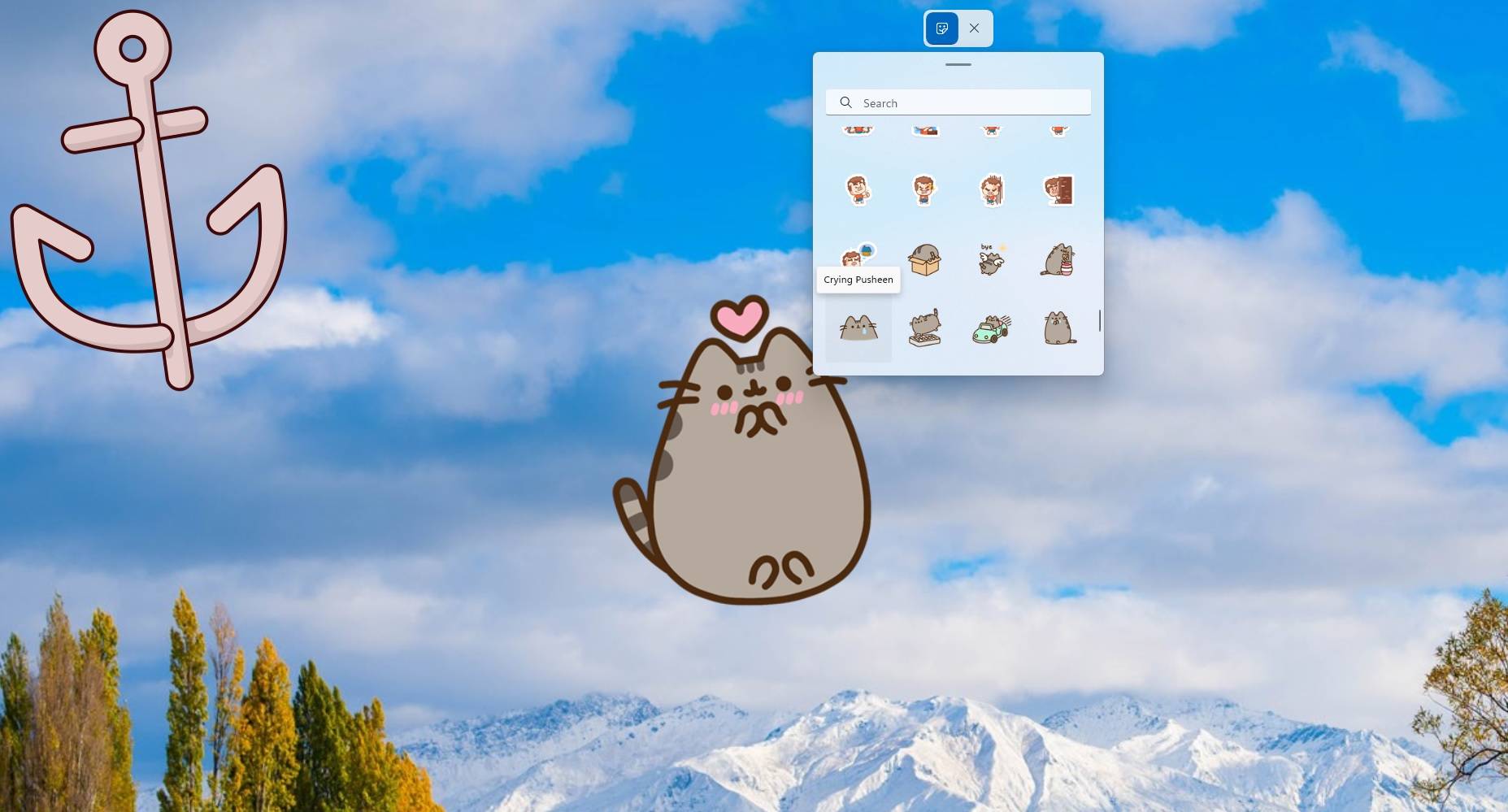 Windows 11 22H2的秘密功能:桌面贴纸体验
