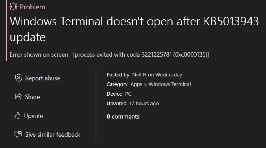 KB5013943 导致 Discord 和 Teams 等应用程序莫名其妙地崩溃