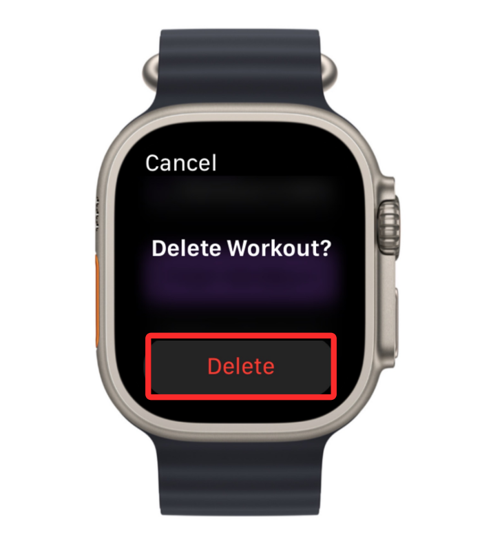 如何在Apple Watch上修改或删除已记录的锻炼?