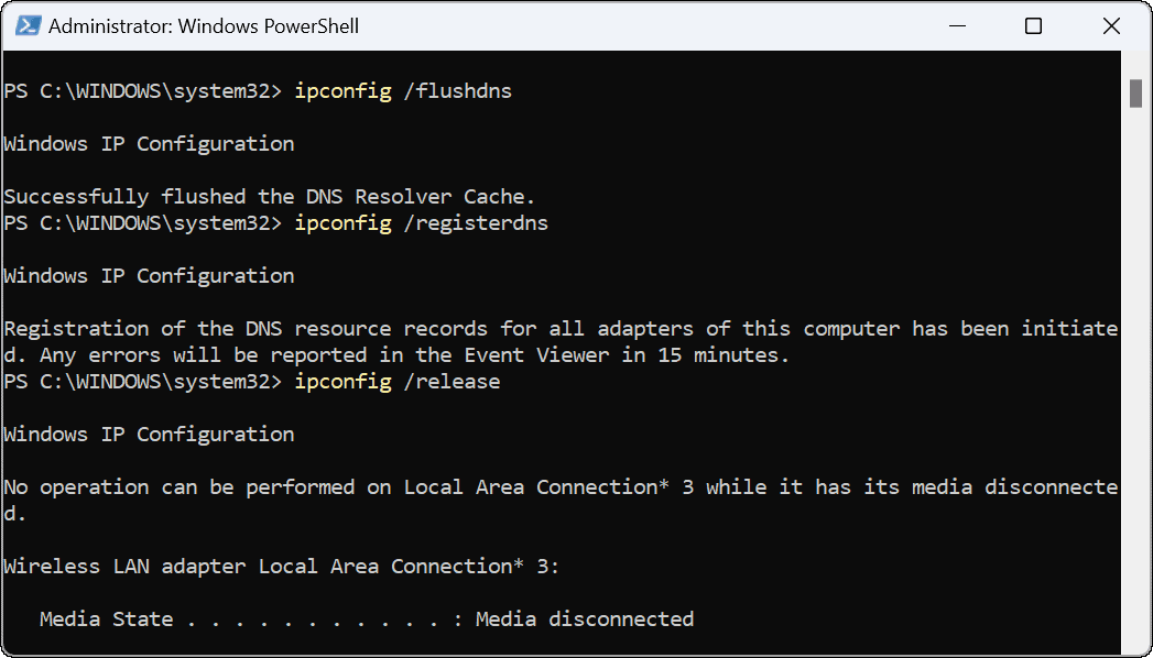 Windows上ERR_CONNECTION_TIMED_OUT错误的解决方法