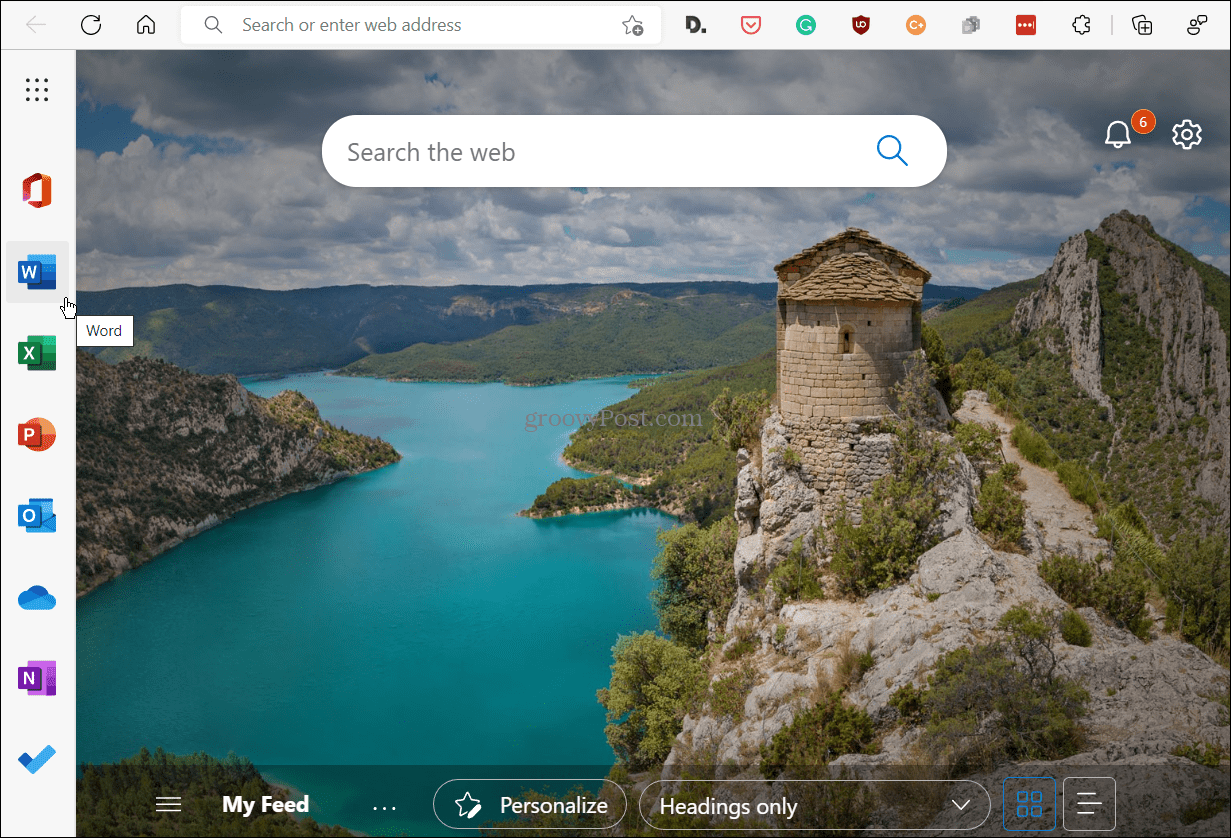 如何禁用 Microsoft Edge 的侧边栏?