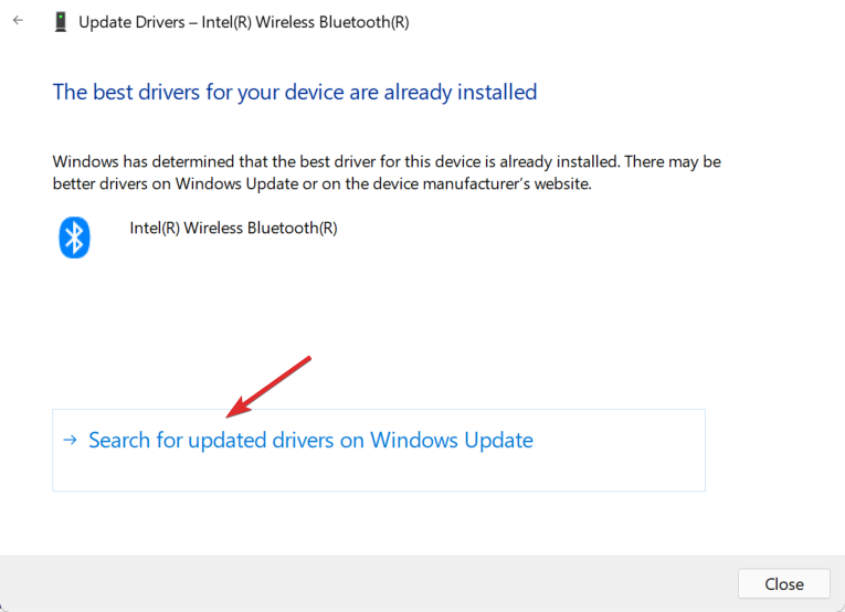 如何在 Windows 11 上下载任何蓝牙驱动程序