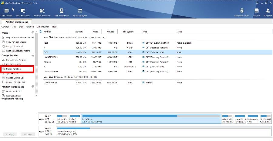如何在 Windows 11 中通过 3 个步骤将 C 和 D 驱动器合并
