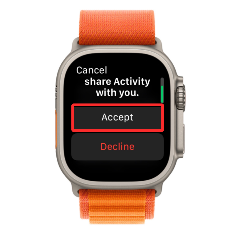 在 Apple Watch 上分享健身:逐步指南