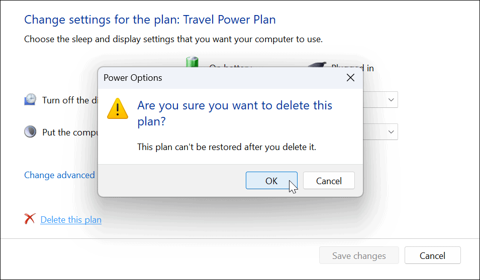 如何在 Windows 11 中设置自定义电源计划?