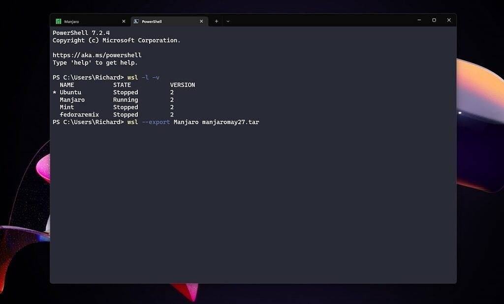 Linux子系统备份和恢复:适用于 Windows Subsystem for Linux (WSL)
