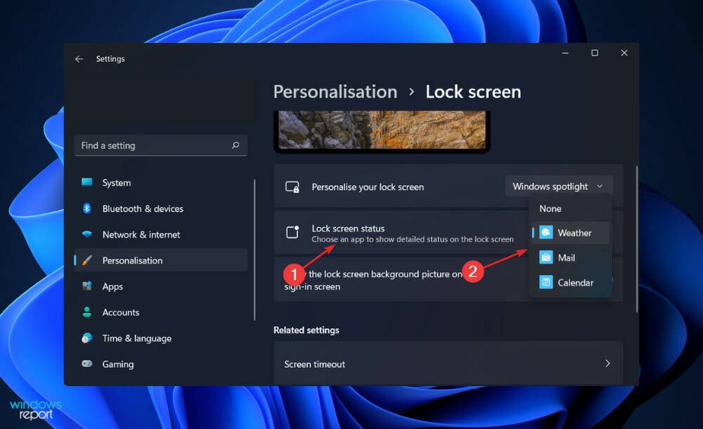 如何在 Windows 11 中个性化锁定屏幕的背景和通知设置？