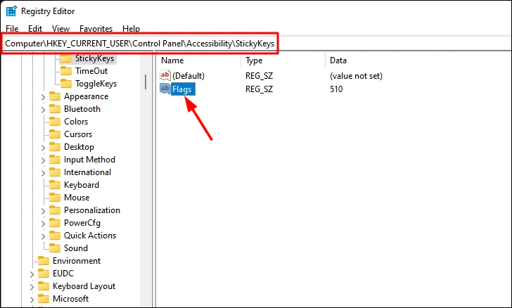 如何在 Windows 11 中打开或关闭粘滞性键?