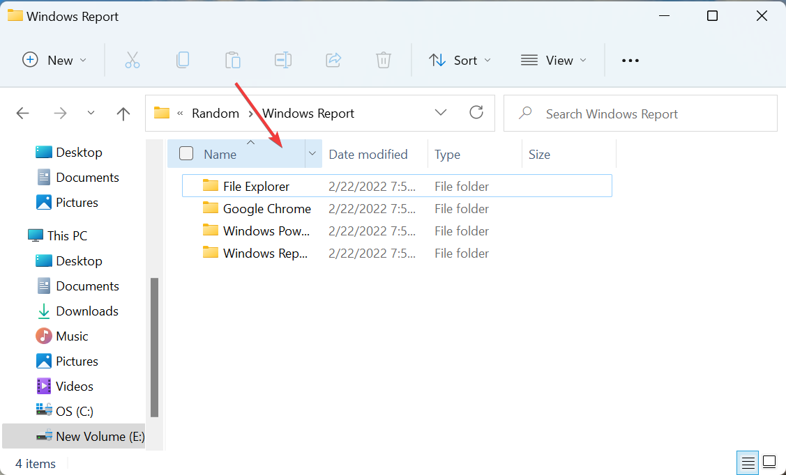 如何在 Windows 11 上自动调整所有列的大小?