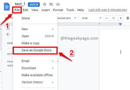 如何将 Google Doc 文件转换为 MS Word 文件,反之亦然
