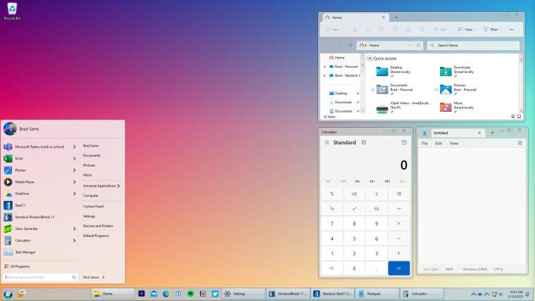 如何使用 Stardock WindowBlinds 将 Windows 11 Moment 2 模拟成 Windows 12?