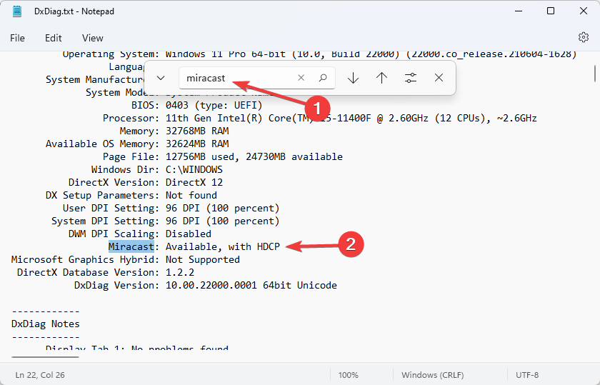 如何在 Windows 11 上使用Miracast进行无线投屏?