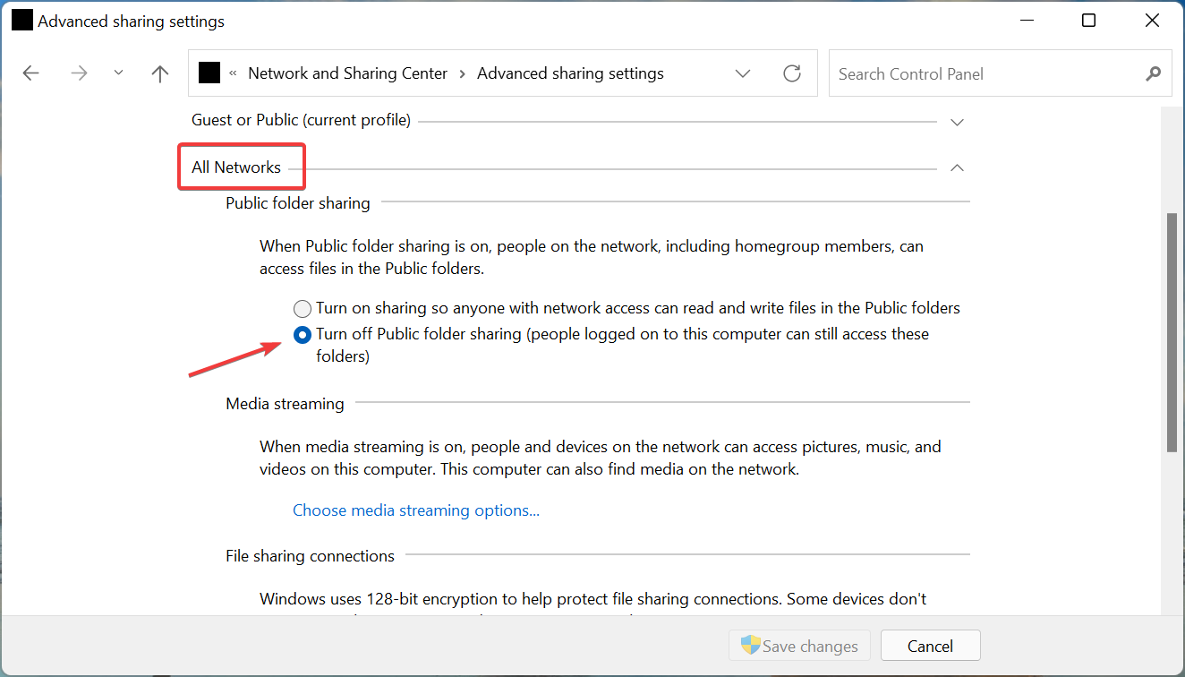 如何修复Windows 11中无法使用网络共享的问题?
