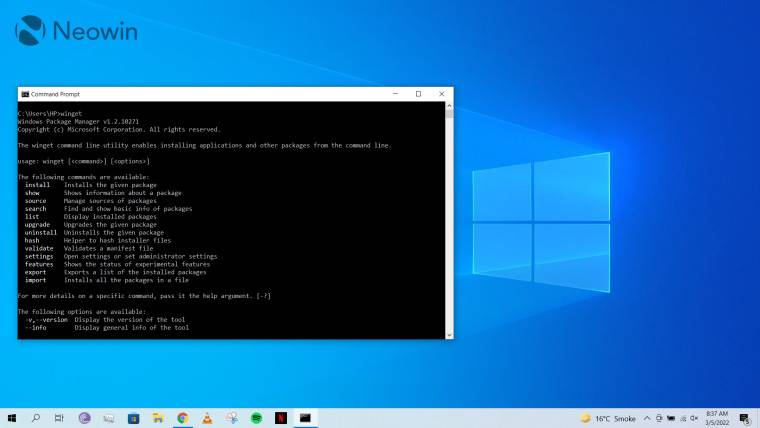 Windows Package Manager 1.2 现在支持改进的 ARM64