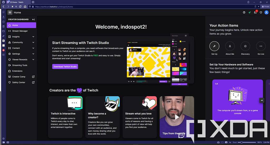 如何在 Windows PC 上使用OBS Studio流式传输到Twitch？