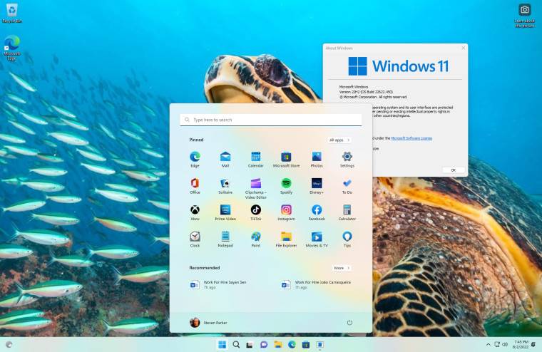 Windows 11 Build 22622.450 (KB5015890) 带来改进的 Defender,修复高 CPU 使用率问题