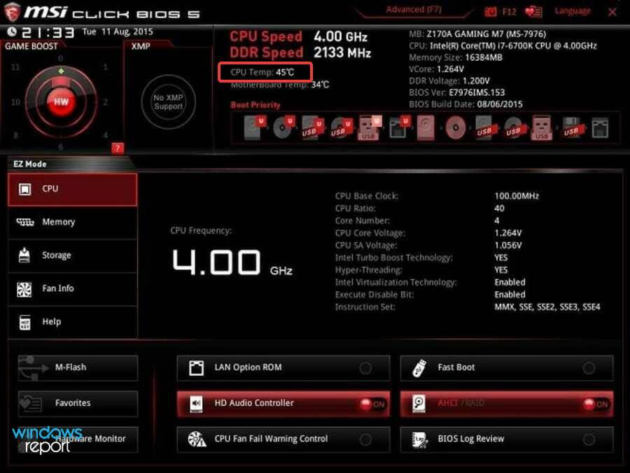 如何在 Windows 11 中检查 CPU 温度