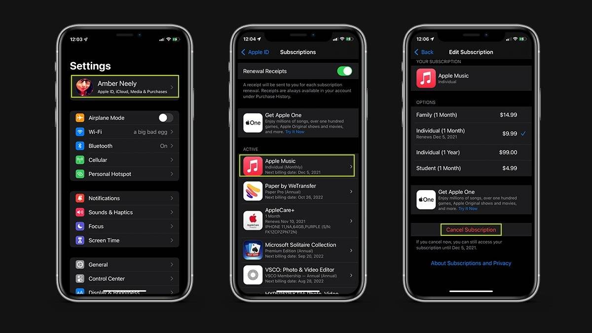 iOS 15 或 iPadOS 15 上如何取消 App Store 订阅?