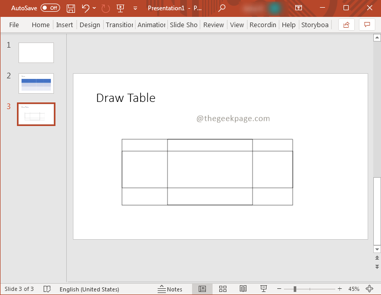 如何在 Powerpoint 中创建和修改表格?
