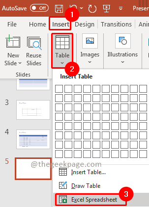 如何在 Powerpoint 中创建和修改表格?