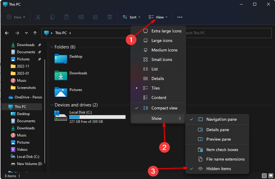 如何在 Windows 11 上查找大文件:3 种不同的方法