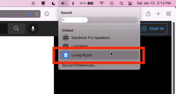 如何使用 Sonos 作为 Mac 的无线音响?