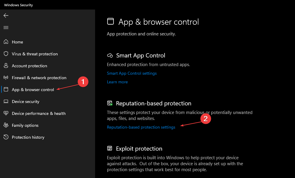 如何禁用 Windows SmartScreen 以解决无法访问的问题?