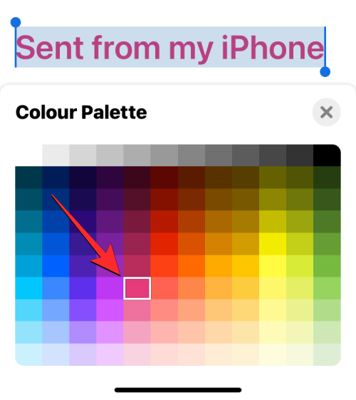 如何在 iPhone 上改变字体颜色?