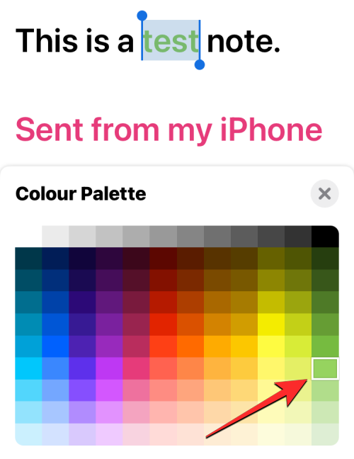 如何在 iPhone 上改变字体颜色?