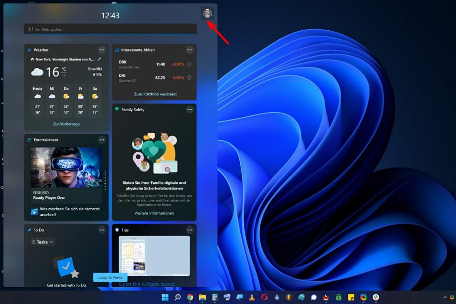 如何在 Windows 11 中更改小部件的语言？