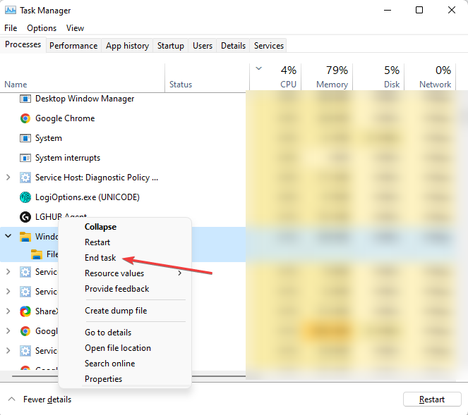 如何解决在 Windows 11 中 Explorer.exe 的高 CPU 使用率问题?