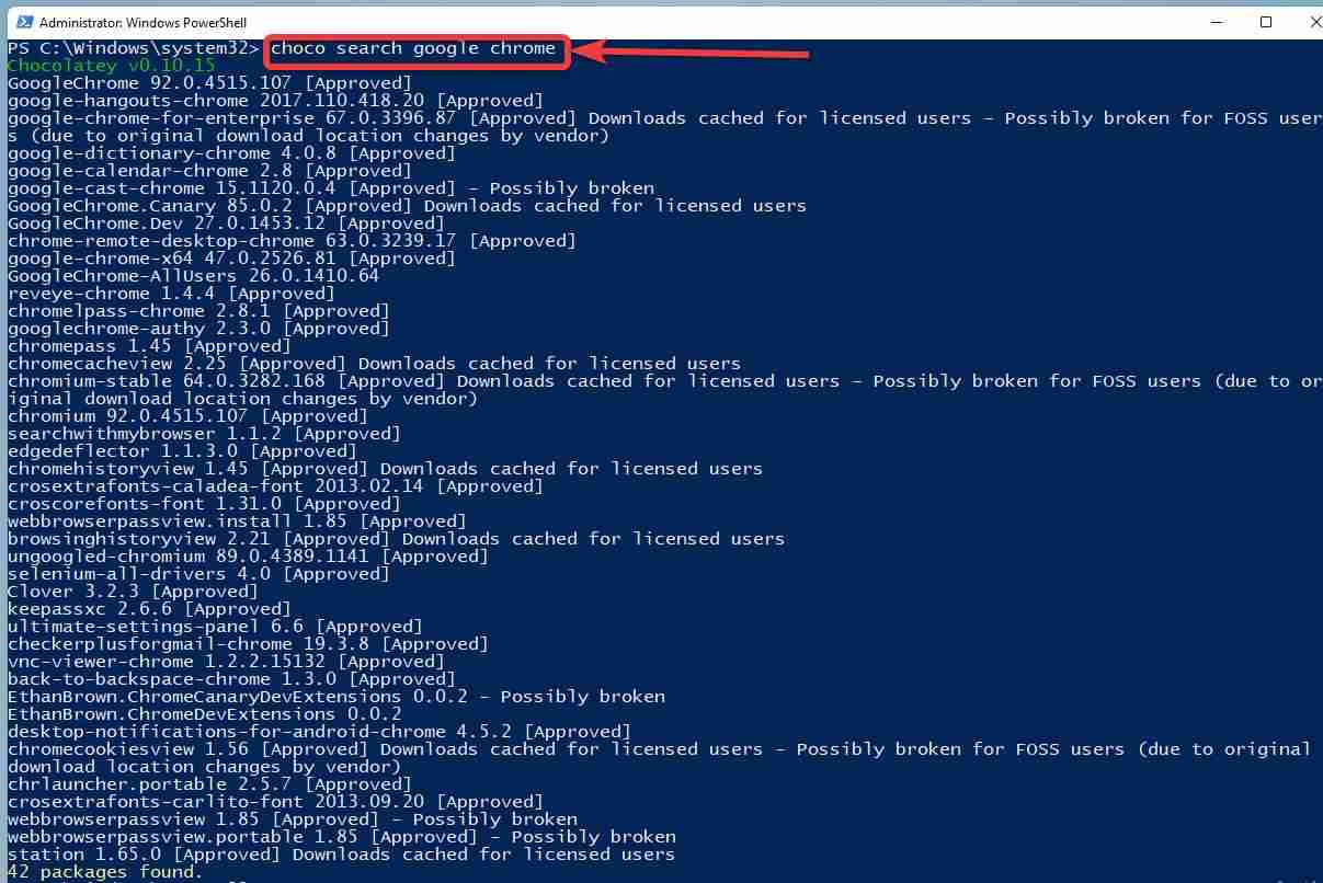 如何使用 PowerShell 在 Windows 11 上安装 Chocolatey?
