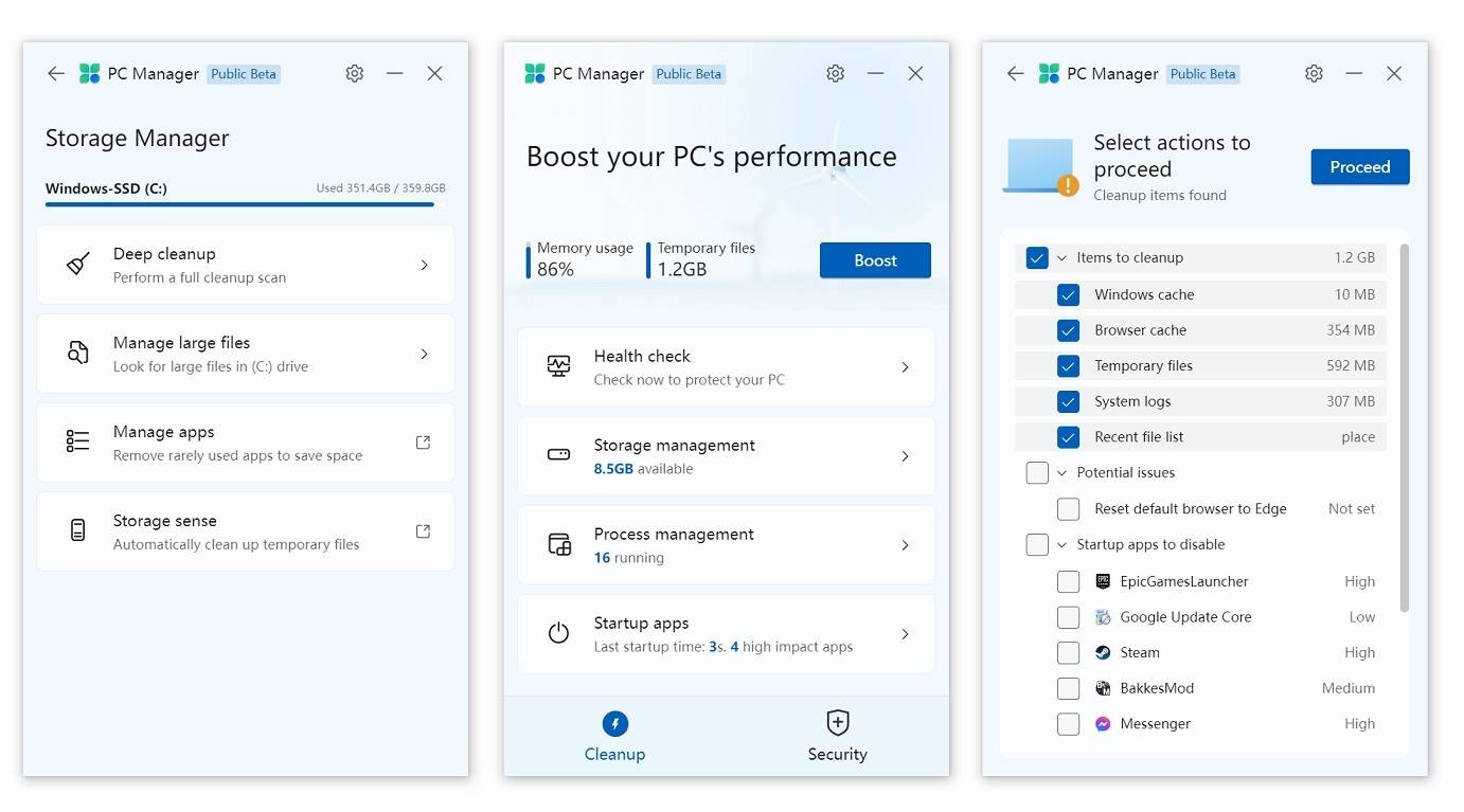 微软正在为 Windows 11 开发类似于 CCleaner 的PC优化工具